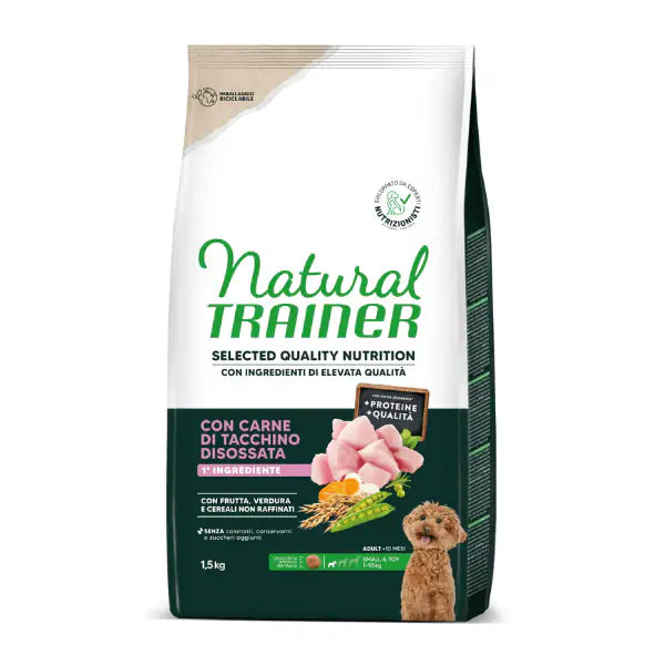 Natural Trainer Selected Quality Adult Mini con Tacchino  1,5 kg bauzaarit.myshopify.com