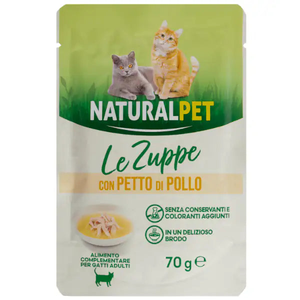 Naturalpet Cat Adult Zuppa in brodo 70 gr   bauzaarit.myshopify.com
