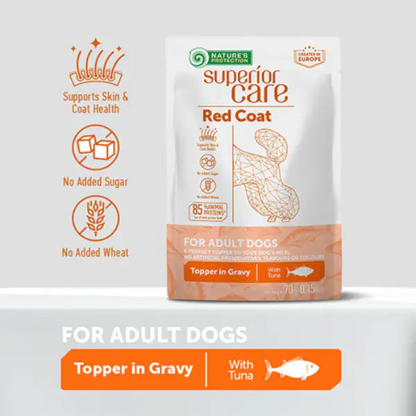 Nature’s Protection Superior Care Adult Red Coat Alimento Complementare 70 gr   bauzaarit.myshopify.com