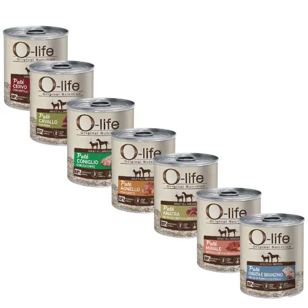 O-life Adult Grain Free Patè 400 gr   bauzaarit.myshopify.com