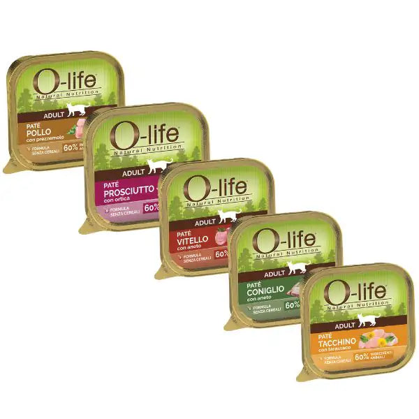 O-life Cat Adult Grain Free Patè 85 gr   bauzaarit.myshopify.com