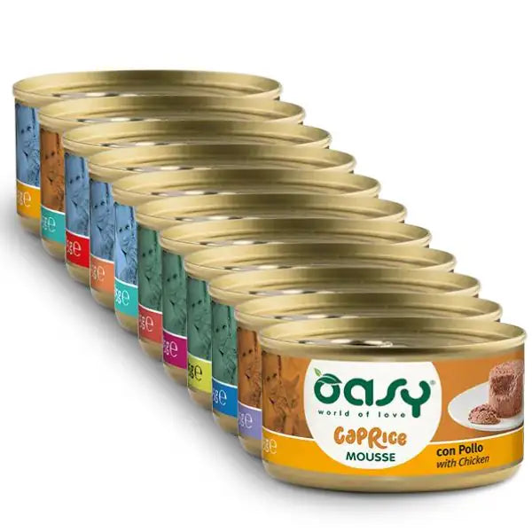 Oasy Caprice Cat Adult Mousse Grain Free 85 gr   bauzaarit.myshopify.com
