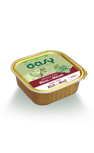 Oasy Cat Adult Delizioso Patè 100 gr  Manzo bauzaarit.myshopify.com