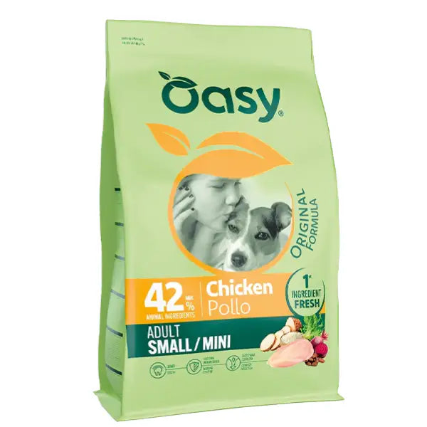Oasy Dog Original formula Adult Small/Mini Pollo   Bauzaar.it