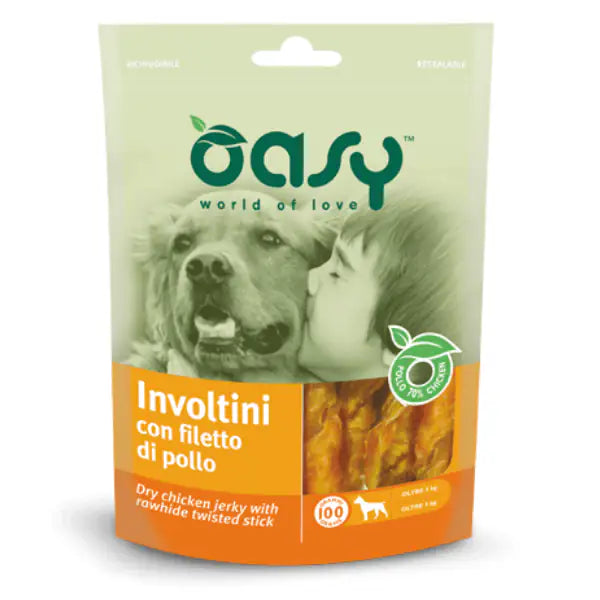 Oasy Involtini con filetto di pollo  100 gr bauzaarit.myshopify.com