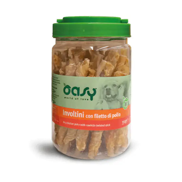 Oasy Involtini con filetto di pollo  350 gr bauzaarit.myshopify.com