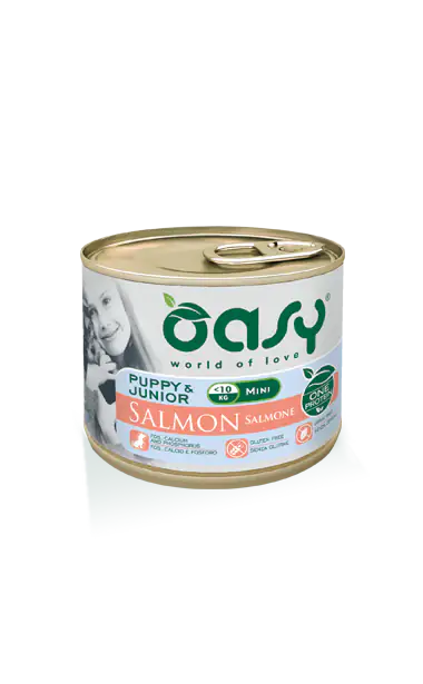 Oasy Monoproteico Adult Mini 200 gr  Salmone bauzaarit.myshopify.com