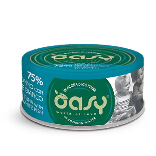 Oasy More Love Cat Adult Lattine in acqua di cottura 70 gr  Tonno bauzaarit.myshopify.com