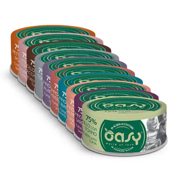 Oasy More Love Cat Adult Lattine in acqua di cottura 70 gr   bauzaarit.myshopify.com