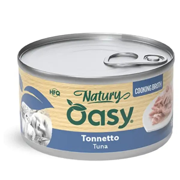 Oasy Natury Cat Adult Cooking Broth in brodo di cottura 85 gr  Tonnetto Bauzaar.it