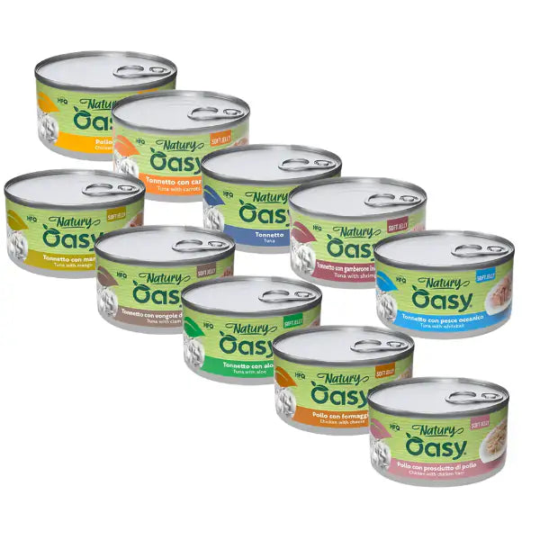 Oasy Natury Cat Adult Soft Jelly 85 gr   bauzaarit.myshopify.com