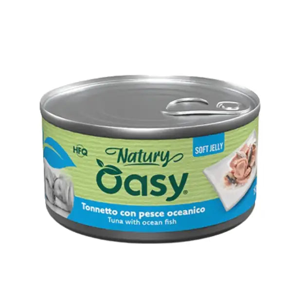 Oasy Natury Dog Adult Soft Jelly 150 gr  Tonnetto con pesce oceanico bauzaarit.myshopify.com