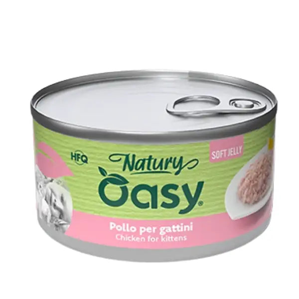 Oasy Natury Kitten in Soft Jelly 85 gr  Pollo bauzaarit.myshopify.com