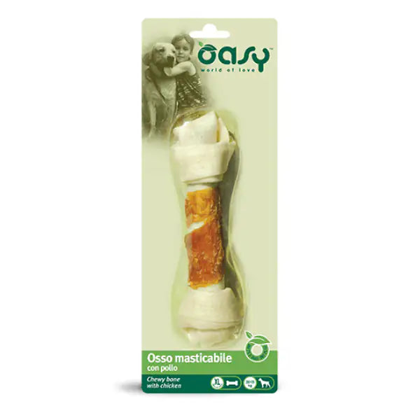 Oasy Osso masticabile per cani adulti con Pollo  Taglia cane XL - formato 98 gr bauzaarit.myshopify.com