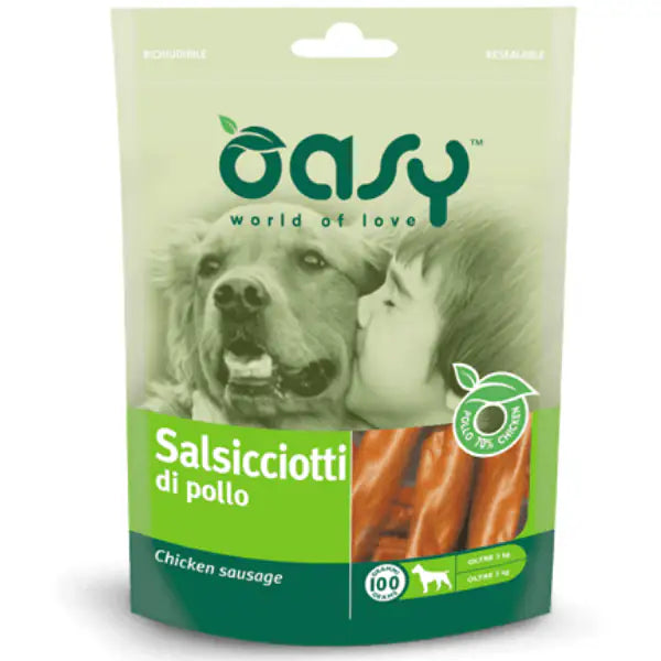 Oasy Salsicciotti di pollo  100 gr bauzaarit.myshopify.com