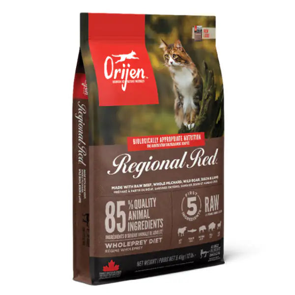Orijen Regional Red Cat Food  5,4 kg bauzaarit.myshopify.com