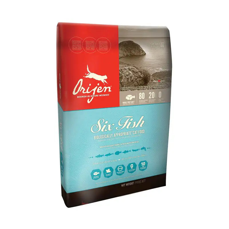 Orijen Six Fish Cat Food   bauzaarit.myshopify.com