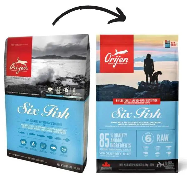 Orijen Six Fish Dog Food   bauzaarit.myshopify.com