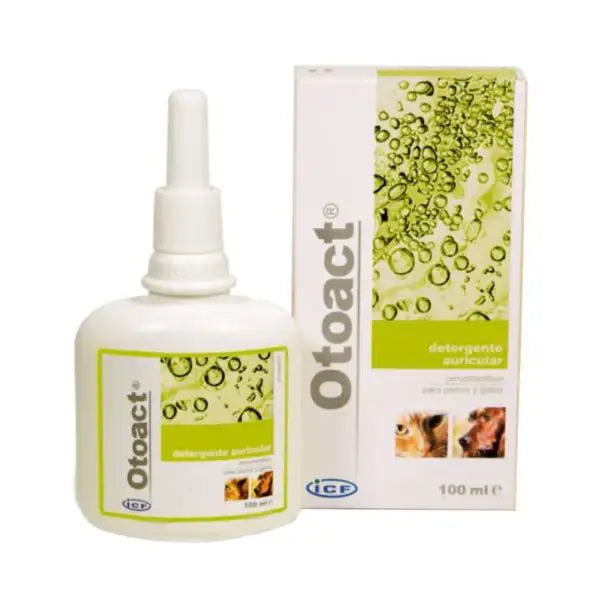 Otoact ICF gocce otologiche per cani e gatti  100 ml bauzaarit.myshopify.com