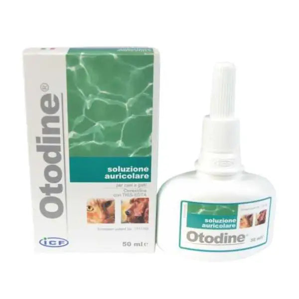 Otodine ICF soluzione auricolare detergente per cani e gatti  50 ml bauzaarit.myshopify.com