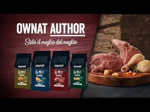 Ownat Author Natural All Breeds Adult con agnello fresco e maiale   bauzaarit.myshopify.com