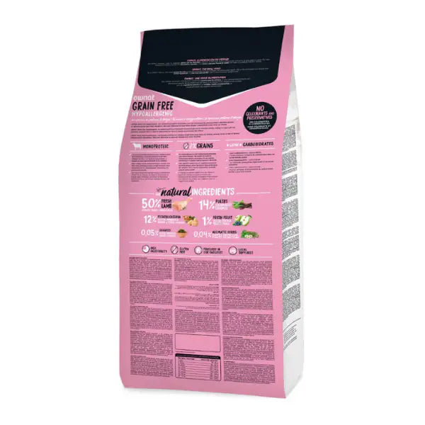 Ownat Grain Free Hypoallergenic Mono-Proteic Mini Adult con agnello fresco   bauzaarit.myshopify.com