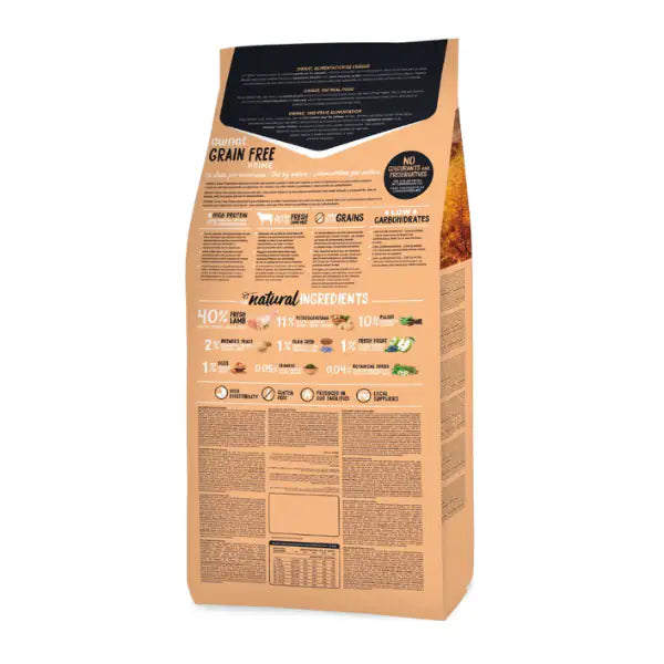 Ownat Prime Grain Free All Breeds Junior/Puppy con agnello fresco   bauzaarit.myshopify.com
