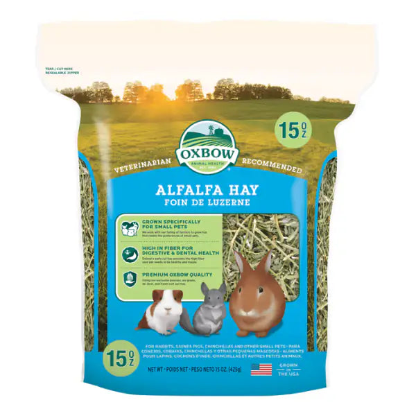 Oxbow Alfalfa Hay  425 gr bauzaarit.myshopify.com