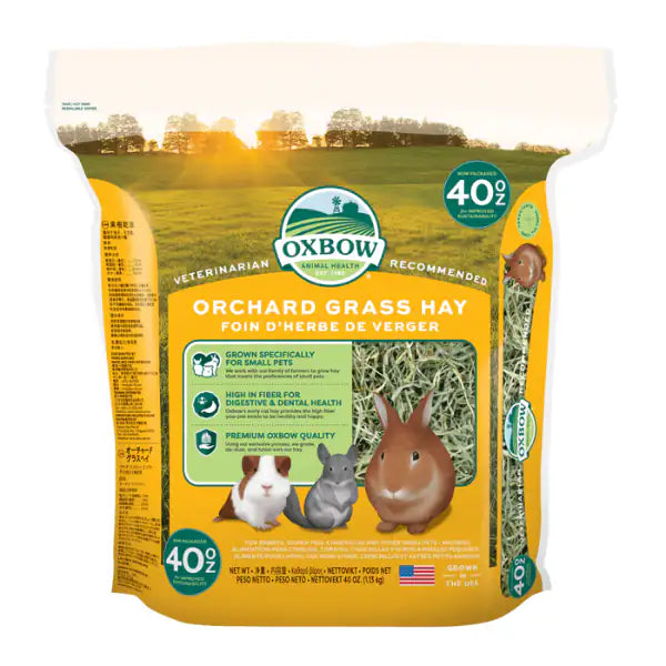 Oxbow Orchard Grass Hay  1,13 kg bauzaarit.myshopify.com