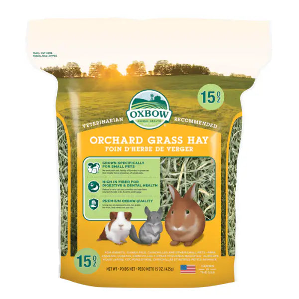 Oxbow Orchard Grass Hay  425 gr bauzaarit.myshopify.com
