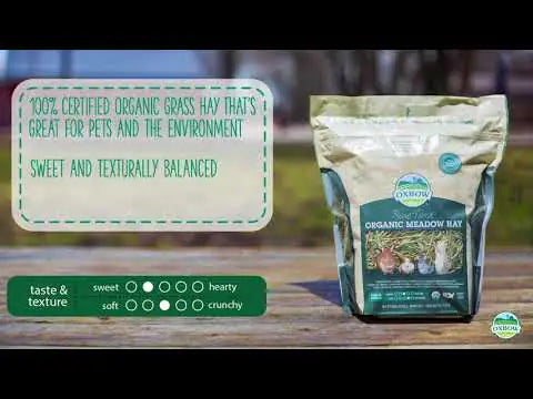 Oxbow Organic Meadow Hay Fieno biologico   bauzaarit.myshopify.com