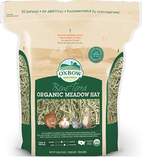 Oxbow Organic Meadow Hay Fieno biologico   bauzaarit.myshopify.com