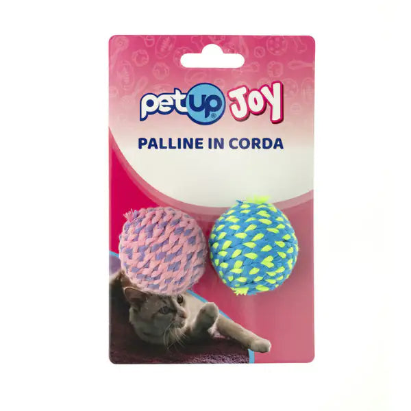Palline per gatti Petup Joy  In corda bauzaarit.myshopify.com