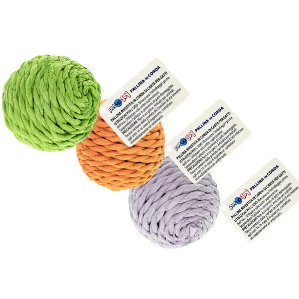 Palline per gatti Petup Joy  Pallina in corda Bauzaar.it