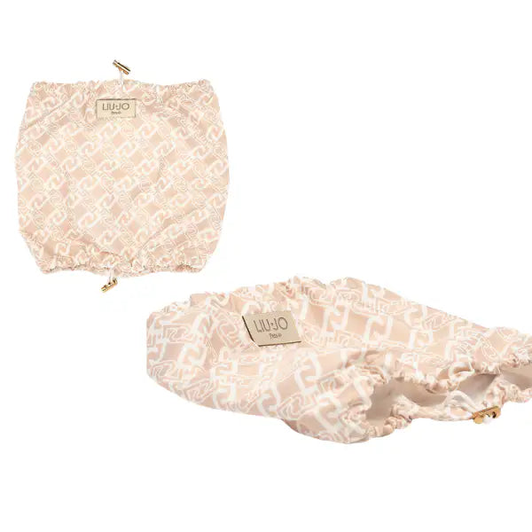 Paraorecchie-collo traspirante per cani dalle orecchie lunghe Monogram Liu Jo Pets  Caramel Lux - Taglia M Bauzaar.it