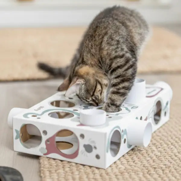 Paws'n'Treats Box gioco per gatti di attivazione mentale Trixie   bauzaarit.myshopify.com