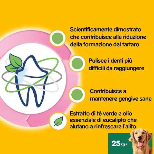 Pedigree Dentastix Fresh Large snack per l'igiene orale   bauzaarit.myshopify.com