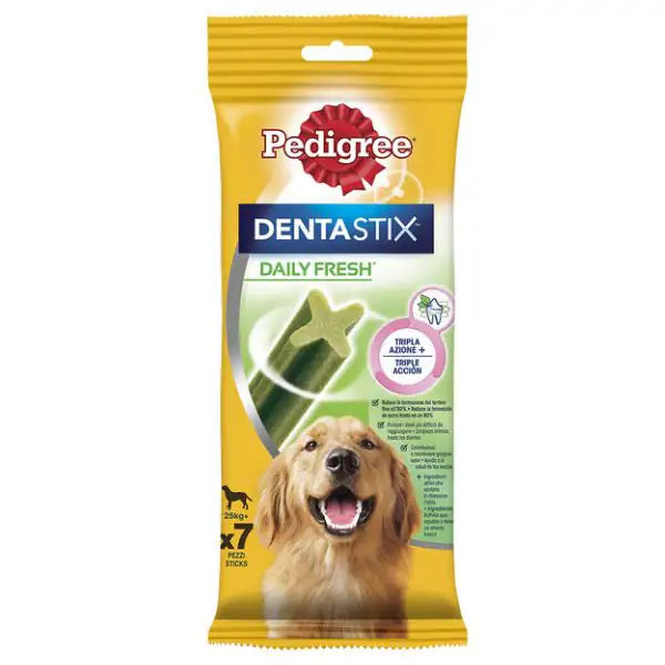 Pedigree Dentastix Fresh Large snack per l'igiene orale   bauzaarit.myshopify.com