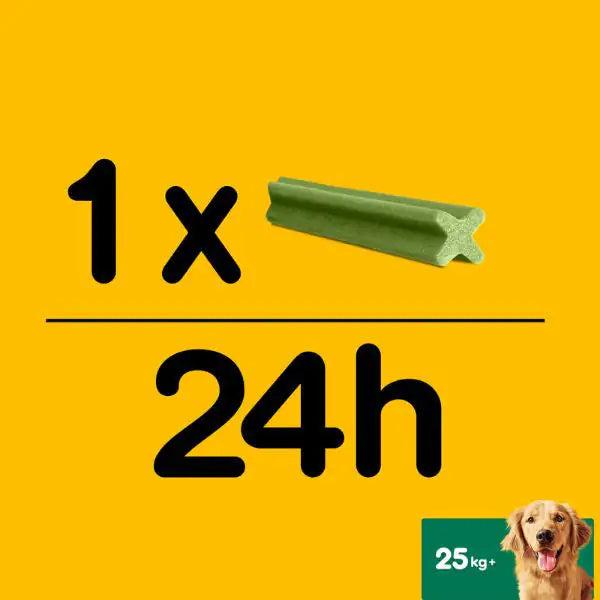 Pedigree Dentastix Fresh Large snack per l'igiene orale   bauzaarit.myshopify.com