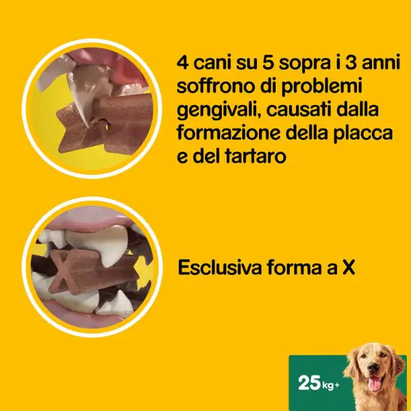 Pedigree Dentastix Fresh Large snack per l'igiene orale   bauzaarit.myshopify.com