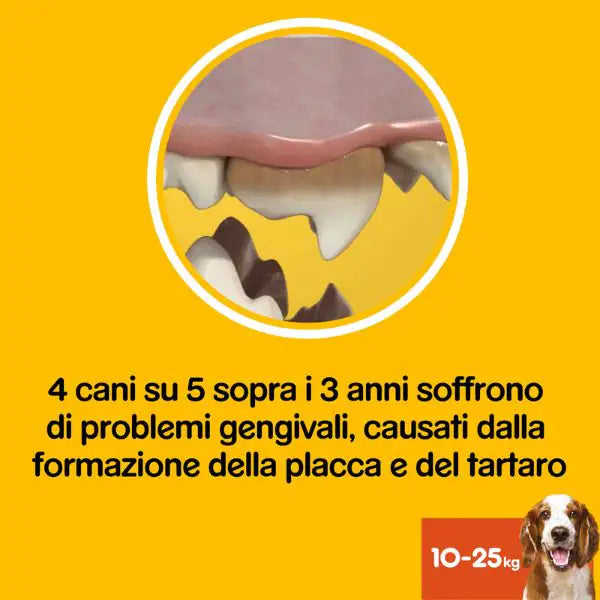 Pedigree Dentastix Fresh Medium snack per l'igiene orale   bauzaarit.myshopify.com