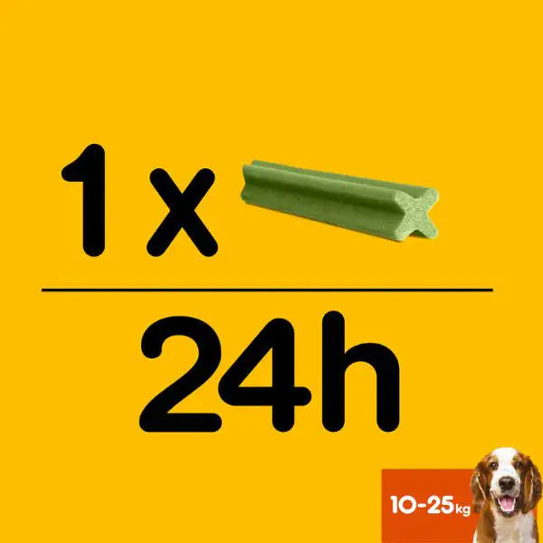 Pedigree Dentastix Fresh Medium snack per l'igiene orale   bauzaarit.myshopify.com