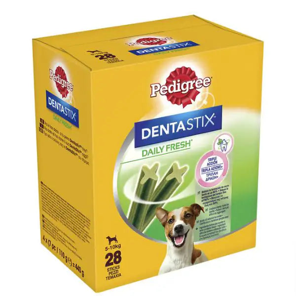 Pedigree Dentastix Fresh Mini snack per l'igiene orale   bauzaarit.myshopify.com