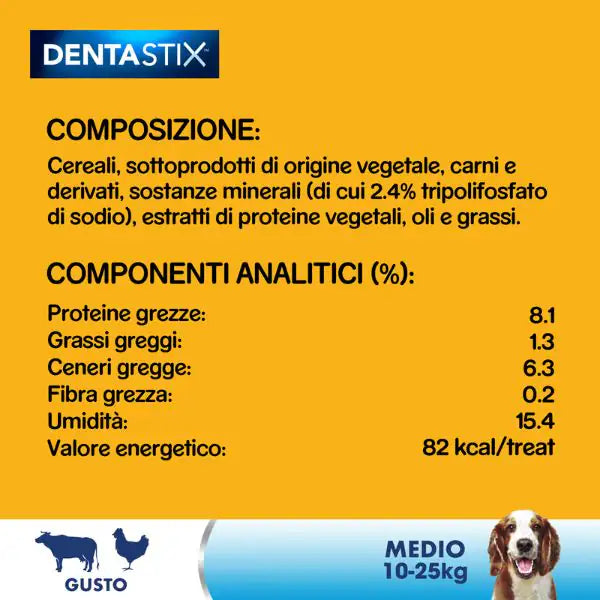 Pedigree Dentastix Medium snack per l'igiene orale   bauzaarit.myshopify.com