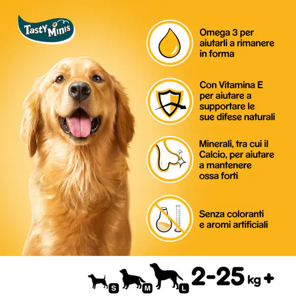 Pedigree Tasty Mini Bites snack per cani   bauzaarit.myshopify.com