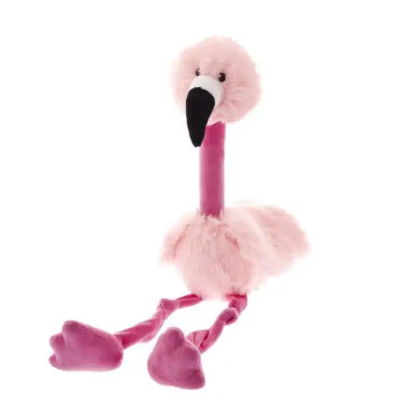 Peluche Baby Toys Ferribiella  Soggetto animale: Fenicottero bauzaarit.myshopify.com