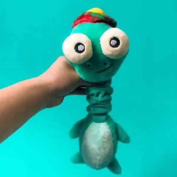 Peluche Neck Minnits con doppio Squeakers interno e collo elastico FuzzYard  Draghetto bauzaarit.myshopify.com