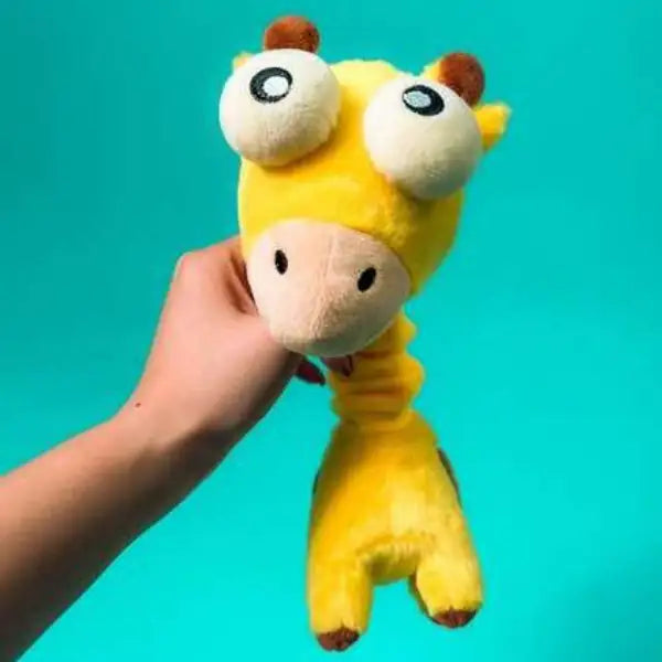 Peluche Neck Minnits con doppio Squeakers interno e collo elastico FuzzYard  Giraffa bauzaarit.myshopify.com