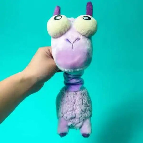 Peluche Neck Minnits con doppio Squeakers interno e collo elastico FuzzYard  Lama bauzaarit.myshopify.com