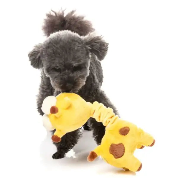 Peluche Neck Minnits con doppio Squeakers interno e collo elastico FuzzYard   bauzaarit.myshopify.com